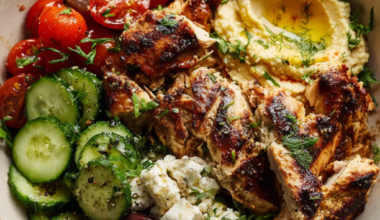 High-Protein Mediterranean Chicken Bowl