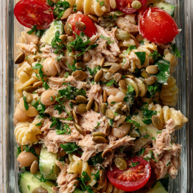 High-Protein Tuna Pasta Salad