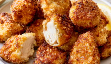 Homemade Chicken Nugget Recipe-plated