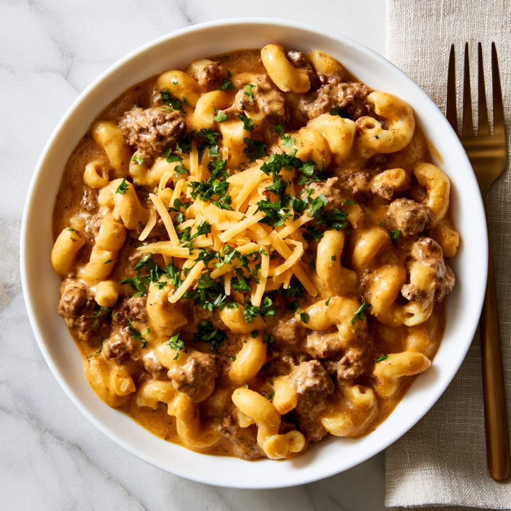 Homemade Hamburger Helper Recipe-bowl