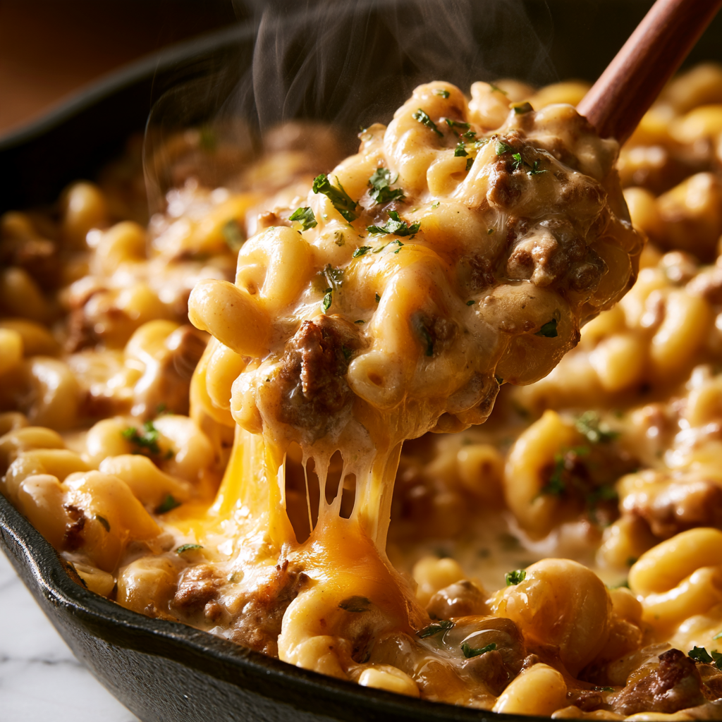Homemade Hamburger Helper Recipe-closeup