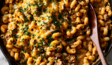 Homemade Hamburger Helper Recipe-one pan
