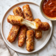 Homemade Mozzarella Sticks-Cheese Snack