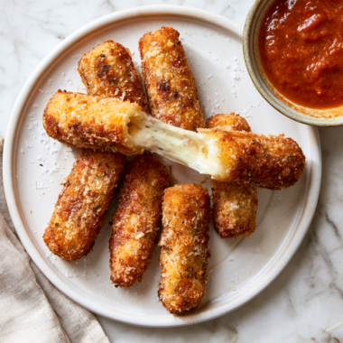Homemade Mozzarella Sticks-Cheese Snack