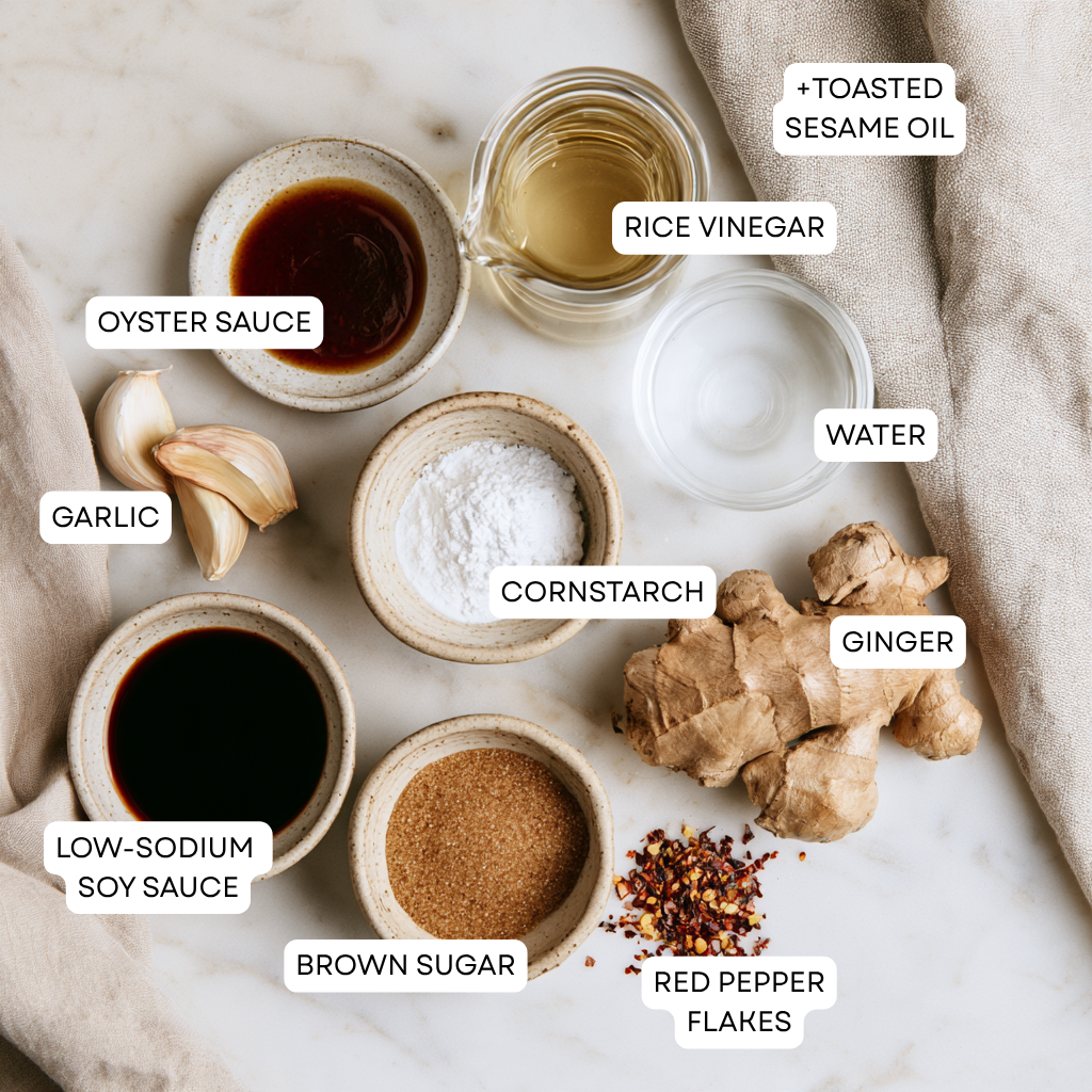 Homemade Stir Fry Sauce Recipe-ingredients