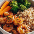 Honey Garlic Shrimp and Broccoli Recipe-bowl