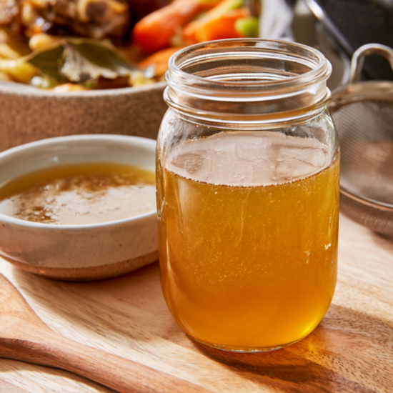 How to Make Bone Broth in a Crockpot-bone broth storage