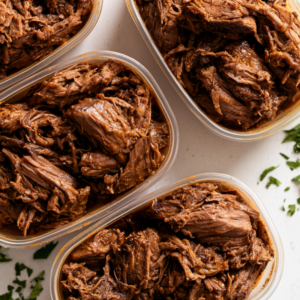 Italian Beef Crockpot-meal prep