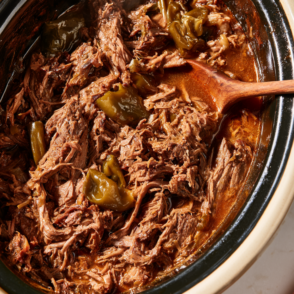 Italian Beef Crockpot Recipe