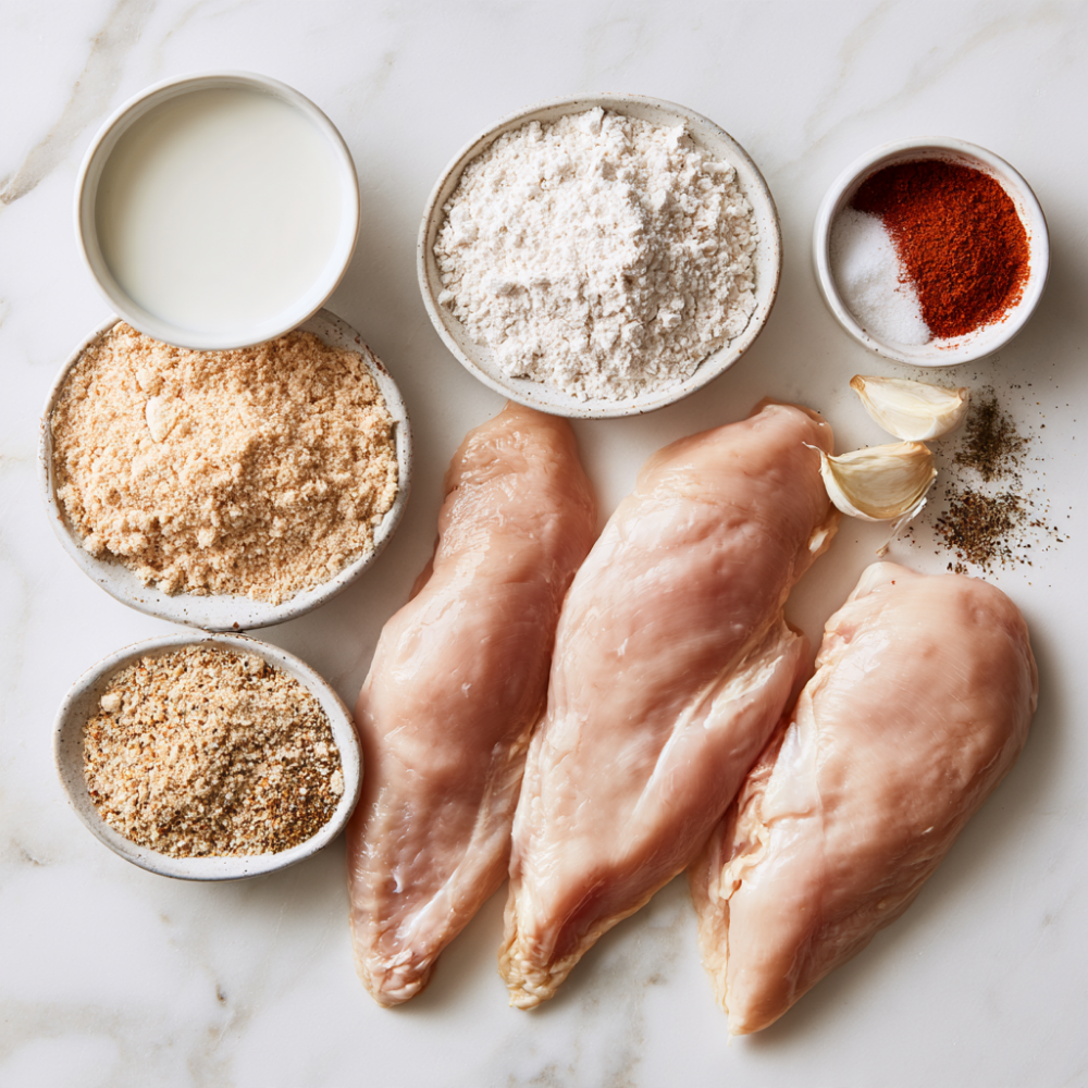 Italian Chicken Cutlets-ingredients