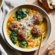 Italian Wedding Soup Crock Pot-served