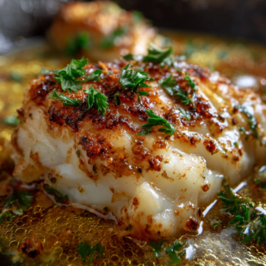 Lemon Butter Cod-Closeup