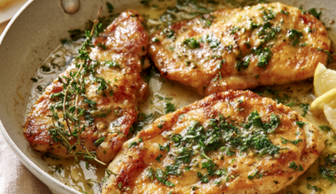 Lemon Herb Chicken — Pan-Seared Cutlets with Lemon Butter Sauce