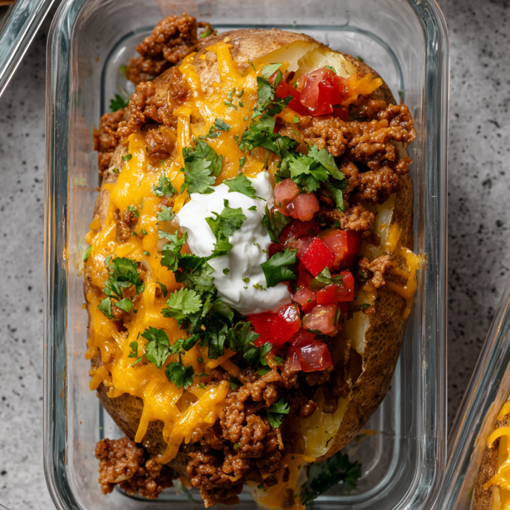 Loaded Baked Potato Taco Bowls