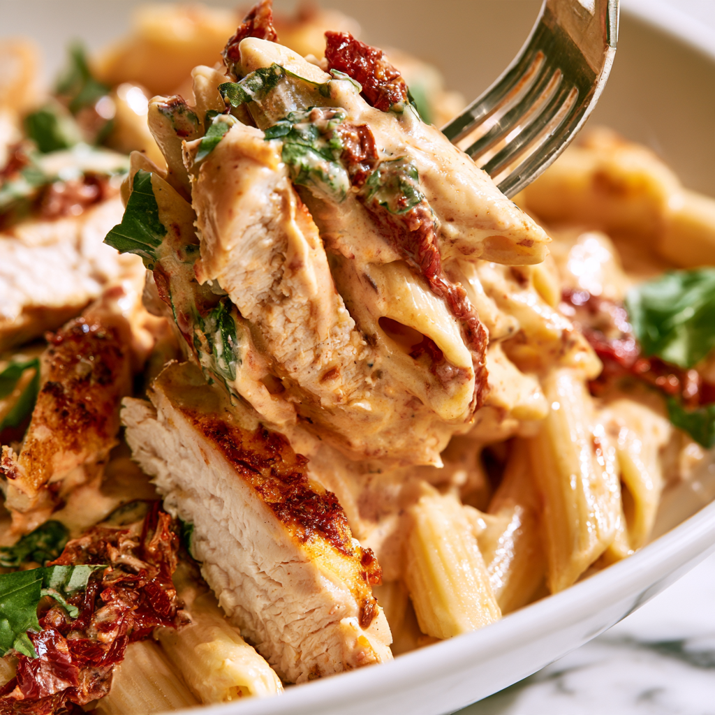 Marry Me Chicken Pasta Recipe-bite