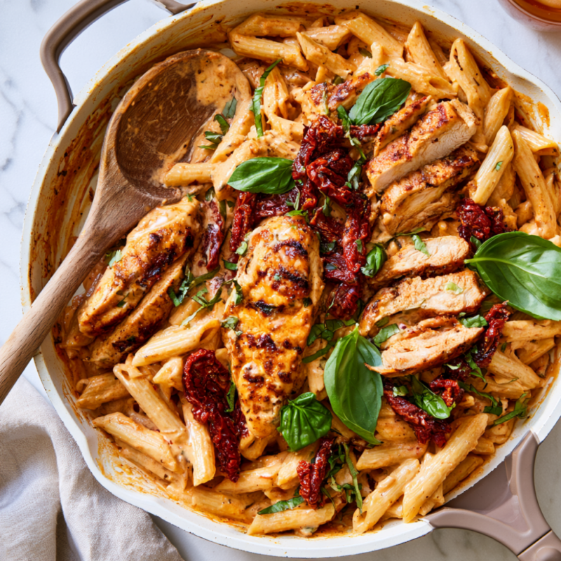 Marry Me Chicken Pasta Recipe-one pan