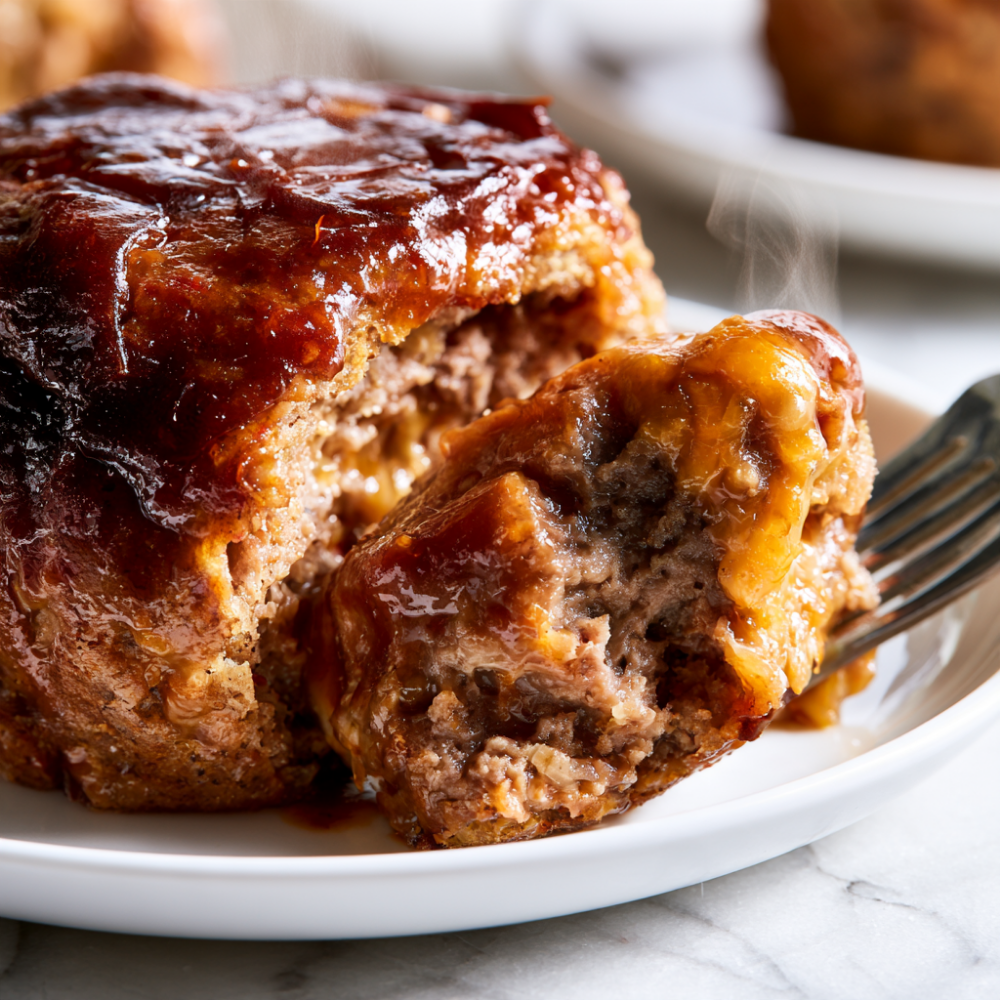 Meatloaf Muffins Recipe-plated