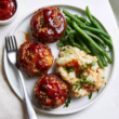 Meatloaf Muffins Recipe-with sides