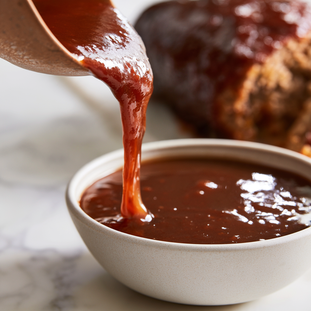 Meatloaf Sauce Recipe-closeup