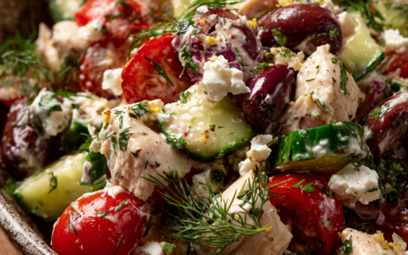 Mediterranean Chicken Salad