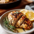 Mediterranean Greek Lemon Chicken Recipe-plated