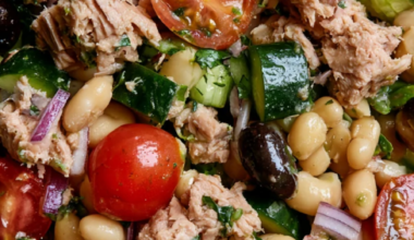 Tuna White Bean Salad
