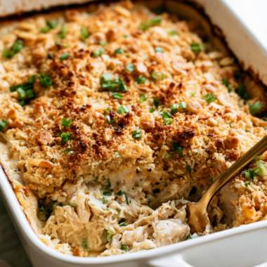 Million Dollar Chicken Breast Casserole-close up