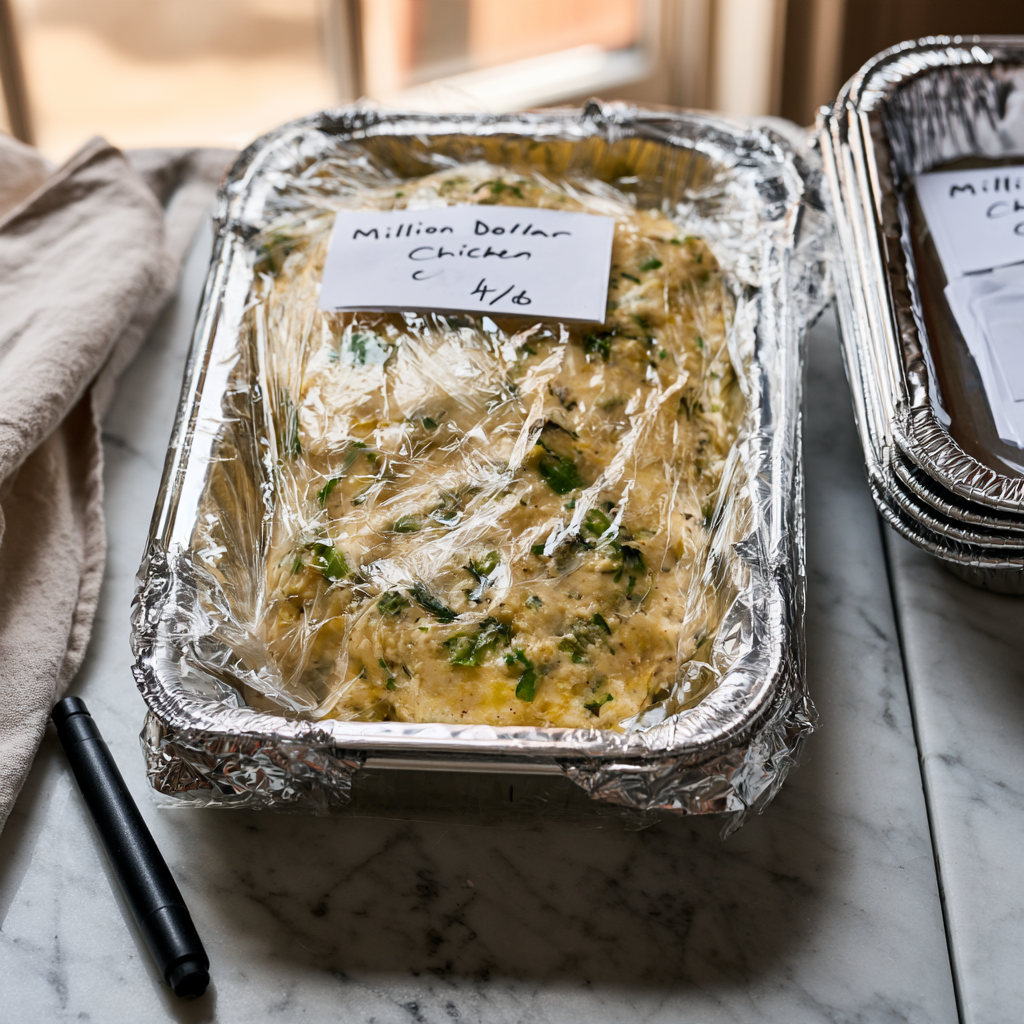 Million Dollar Chicken Breast Casserole -freezer to oven