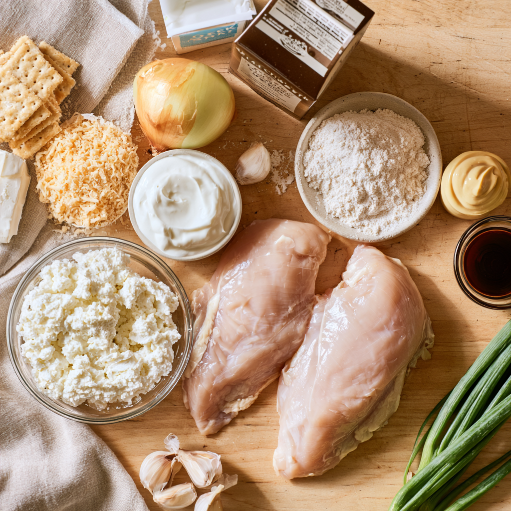 Million Dollar Chicken Breast Casserole-ingredients