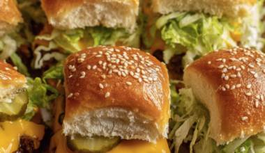 Mini Burger Sliders