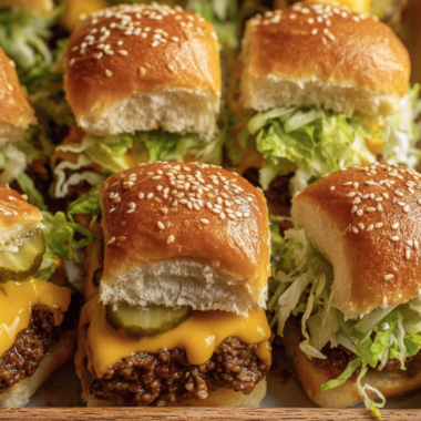 Mini Burger Sliders