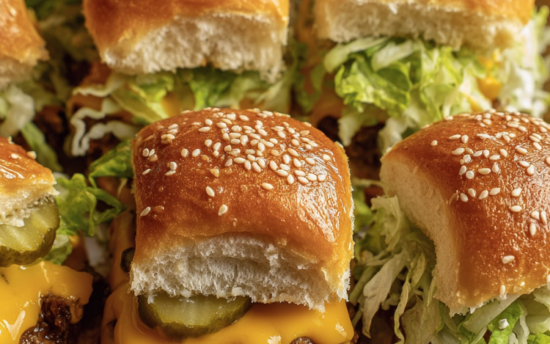 Mini Burger Sliders