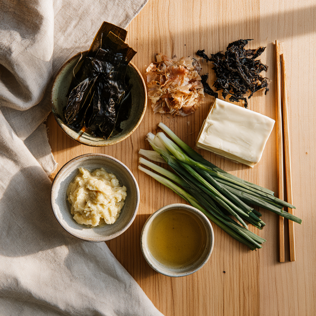 Miso Soup Ingredients