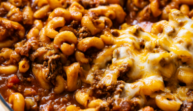 One-Pot Chili Mac-closeup