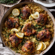 One-Pot Greek Chicken and Lemon Rice