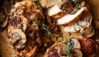 Pan-Seared Chicken with Creamy Mushroom Sauce Recipe