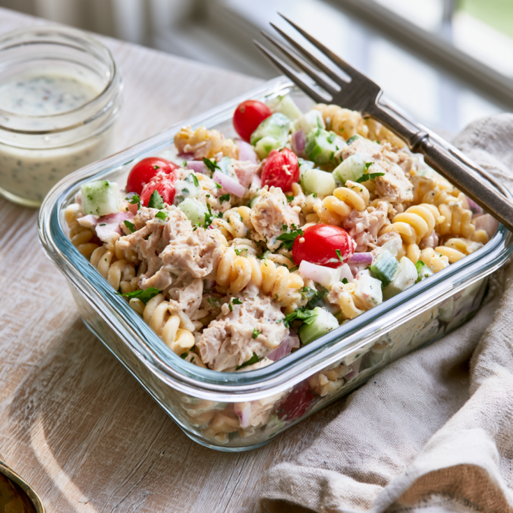 Protein Pasta Salad