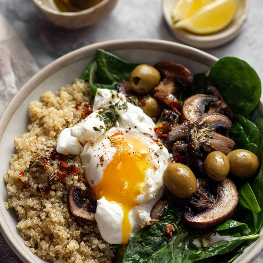 Recipe 4 Mediterranean Savory Breakfast Bowl