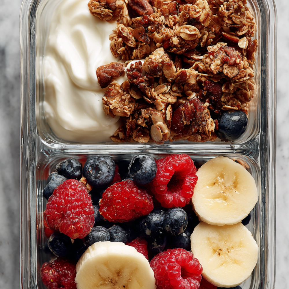 Recipe 6 Greek Yogurt Breakfast Box with Chai-Spiced Protein Granola