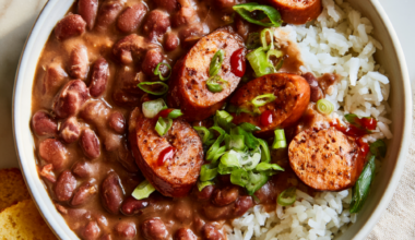 Red Beans and Rice Crockpot Recipe-served