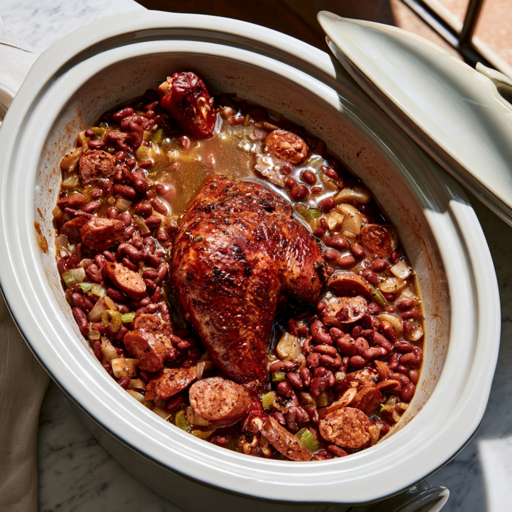 Red Beans and Rice Crockpot Recipe