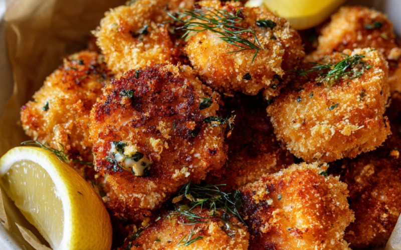 Salmon Bites Air Fryer Recipe