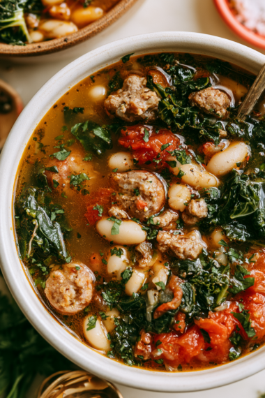 Sausage Kale Soup-bowl