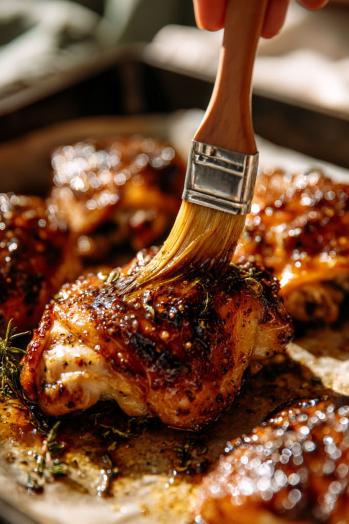 Sheet-Pan Honey-Mustard Chicken & Roasted Fall Veggies-chicken sheet pan