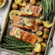 Sheet Pan Salmon — One Pan with Crispy Potatoes & Asparagus-sheet pan