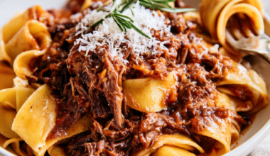 Short Rib Ragu Recipe-Served