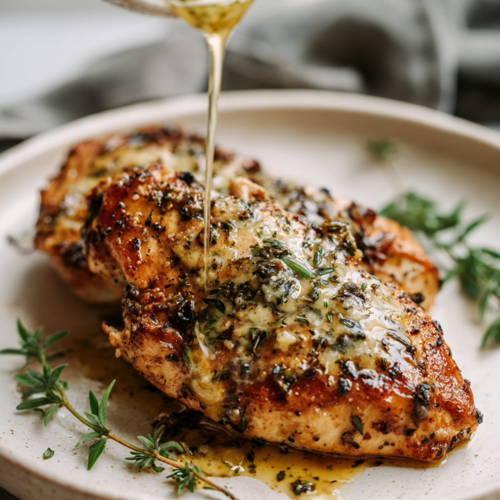 Skillet Cowboy Butter Chicken-plated