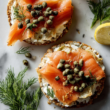 Smoked Salmon Rice Cakes — High-Protein Snack