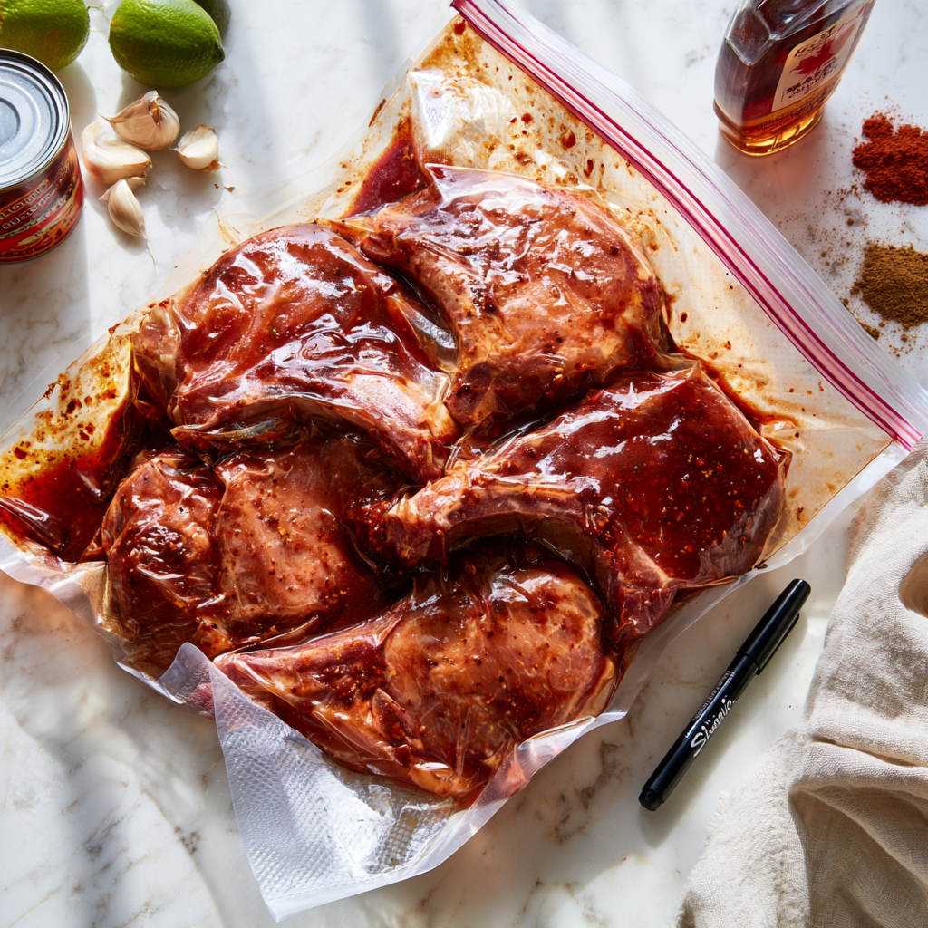 Smoky Chipotle Maple Marinade Bag