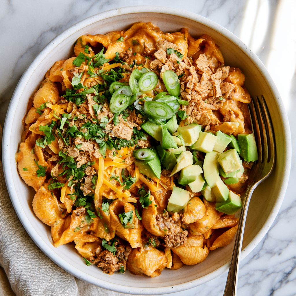 Taco Pasta Recipe-bowl